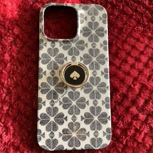 Spade Flower Stability Ring And Case iPhone 16 Pro Max
